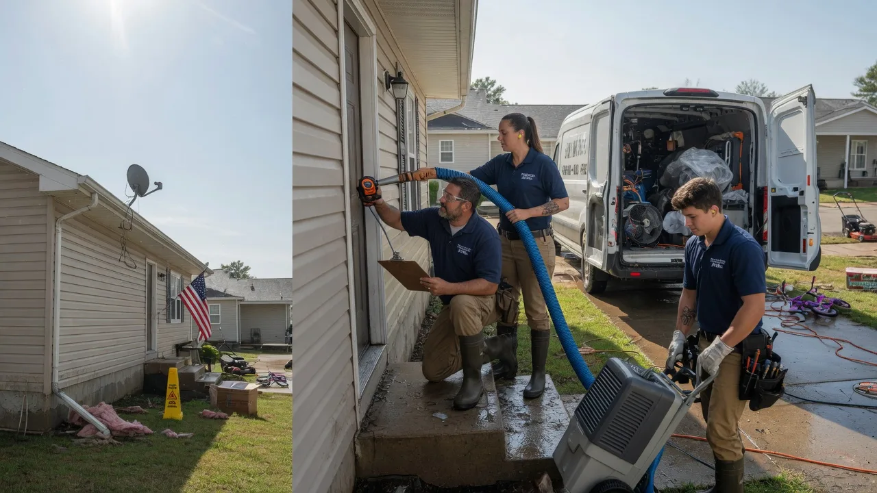 Ceiling Water Damage Restoration in Rockland, MI near me